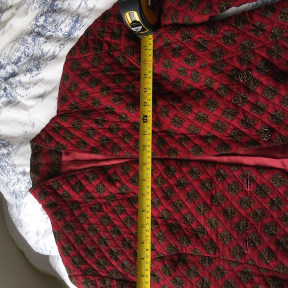 Quilted Blazer/Jacket with Tapestry Print - Picture 12 of 16